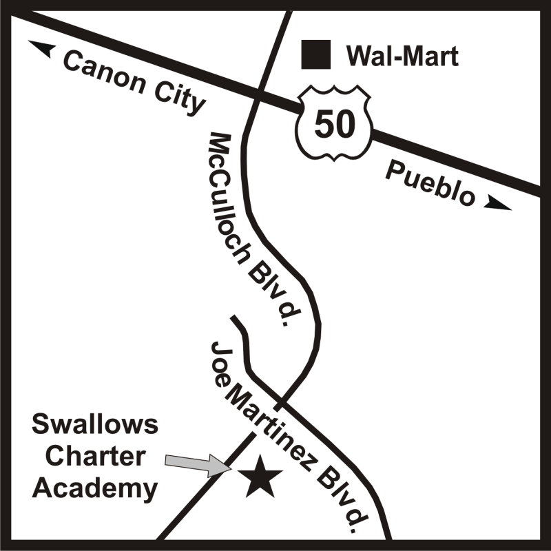 Swallows Charter Academy, 278 S McCulloch Blvd, Pueblo West, CO